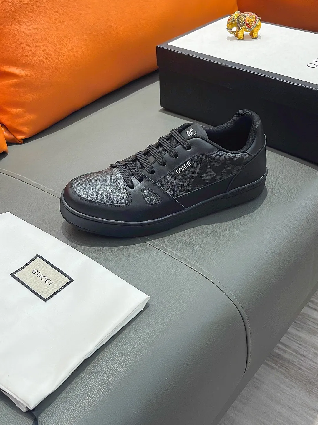 Men's shoes GUCCI "Gucci" P420 Regular size: 38-44 (casual shoes) Product materials: Selected cowhide upper, soft sheepskin lining; original outsole.